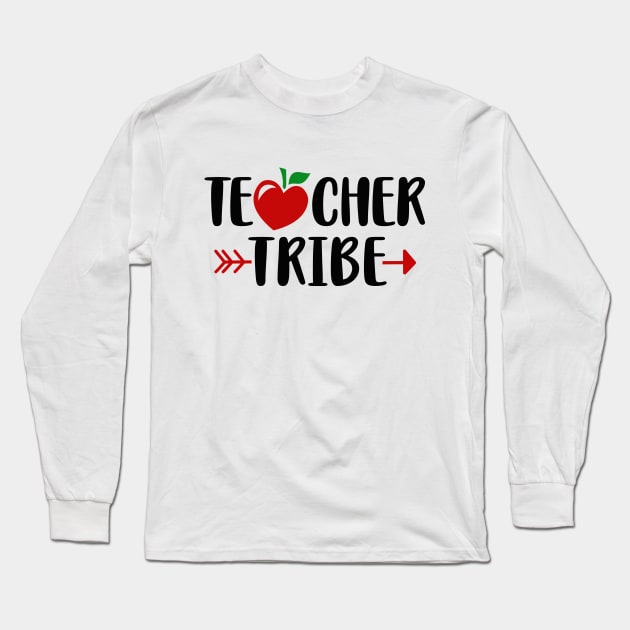 Teacher Tribe Long Sleeve T-Shirt by koolteas